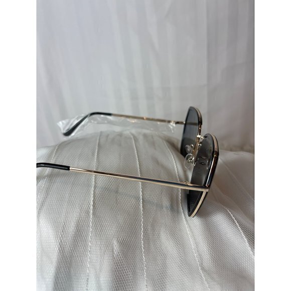 Sensitive Contemplation Cat Eye Frame Sunglasses Black - Picture 7 of 10